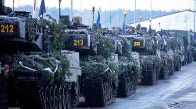 Европейцы разошлись во мнениях о стягивании сил НАТО к Украине