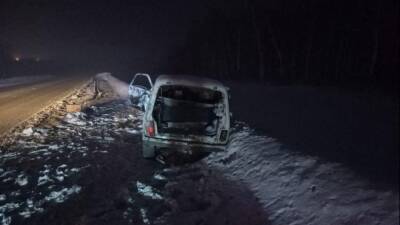 Водитель «Нивы» скончался после ДТП под Саратовом