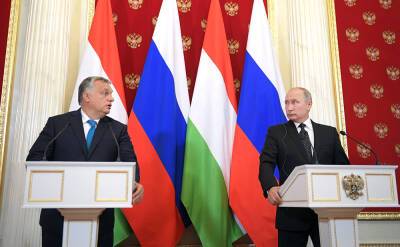 Орбан попросил Путина увеличить поставки российского газа в Венгрию