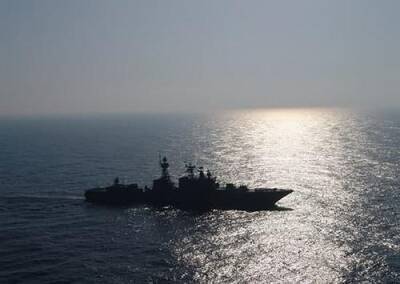 Российский военный флот начал серии крупномасштабных учений