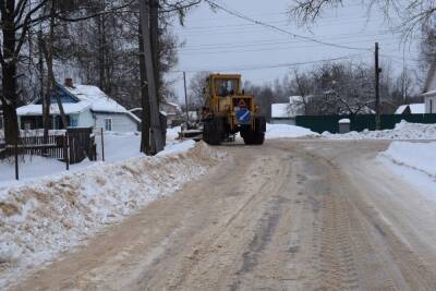 В Тверской области глава округа лично следит за уборкой снега с улиц