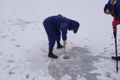 В Астрахани до сих пор небезопасный лёд