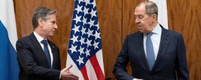 Блинкен в беседе с Лавровым заявил о готовности США к диалогу с РФ в сфере безопасности