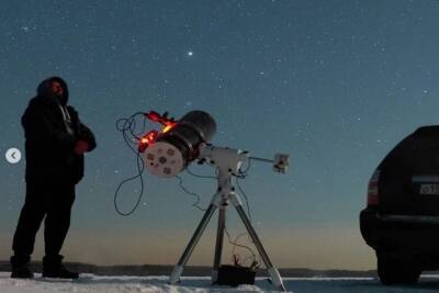 Туманность «Розетка» снял астрофотограф из Новосибирска