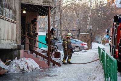 На улице Судостроительной в Красноярске произошло возгорание в 25-этажном доме