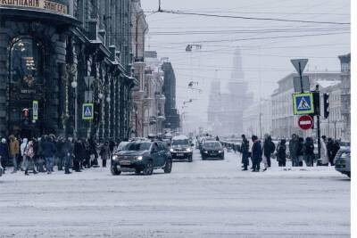 Плюсовая температура и мокрый снег придут в Петербург 10 февраля
