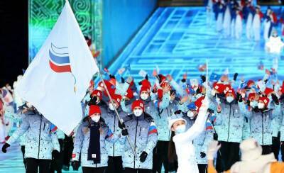 По общему количеству наград россияне вышли на первое место зачета Олимпиады