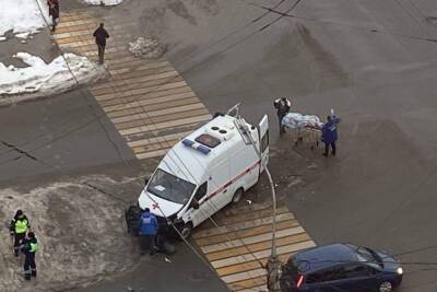 В ДТП с машиной скорой помощи в Рязани никто не пострадал