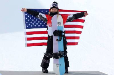 Американская сноубордистка Ким стала двукратной олимпийской чемпионкой в хафпайпе