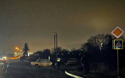 Водитель сбил детей на переходе в Запорожье: кадры с места событий