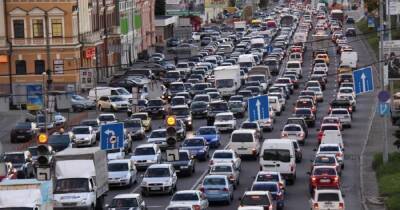 Пробки в Киеве и Одессе стали одними из самых больших в мире - исследование