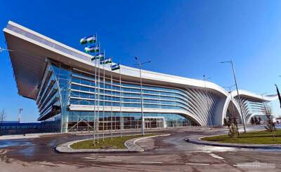 Новый терминал в аэропорту Самарканда запустят в марте. Мирзиёеву показали, каким он будет. Фото
