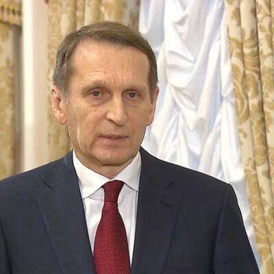 Нарышкин: У России нет агрессивных планов в отношении Украины