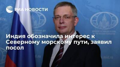 Посол Алипов: Россия и Индия будут сотрудничать по теме Северного морского пути