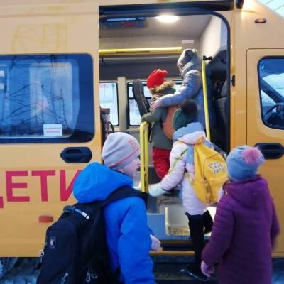 В Бершове состоялся первый рейс школьного автобуса в Нерастанное