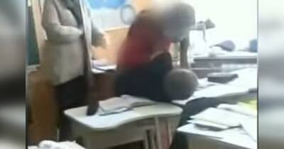 Распускала руки на ребенка: в Харькове не уволили учительницу после громкого скандала (видео)
