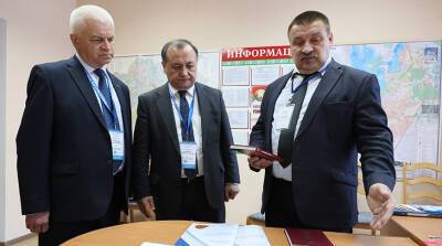 Международные наблюдатели от СНГ посетили районную и участковые комиссии в Лепельском районе