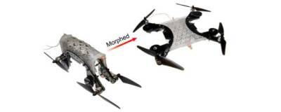 Американские ученые создали новый летающий дрон-трансформер