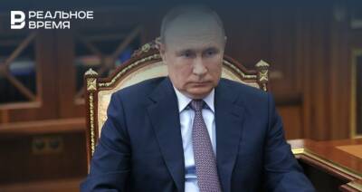 Путин считает, что Казахстан в январе стал жертвой международных банд