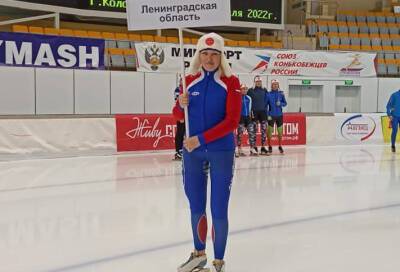 Спортсменка из Гатчинского района стала лучшей по конькобежному спорту на II Всероссийских зимних спортивных играх