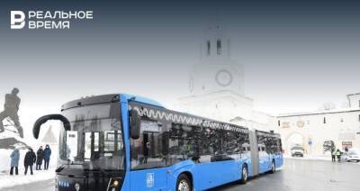В Казани тестируют новый автобус-гармошку от КАМАЗа
