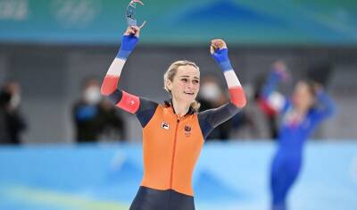 Наталья Воронина - Конькобежка Схаутен установила олимпийский рекорд в забеге на 5000 м - newizv.ru - Канада - Чехия