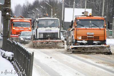 На каких улицах Смоленска в ближайшие дни будет работать «снежный десант»