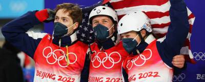 Олимпийская сборная США по фристайлу выиграла золото в лыжной акробатике