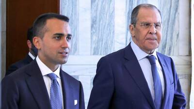Лавров обсудил с главой МИД Италии гарантии безопасности и ситуацию на Украине