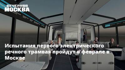 Максим Ликсутов - Испытания первого электрического речного трамвая пройдут в феврале в Москве - vm.ru - Москва - Англия - Венгрия