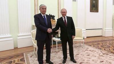 Состоялась первая после событий в Казахстане встреча Владимира Путина и Касым-Жомарта Токаева