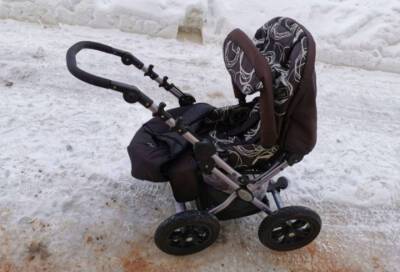 В Луге возбуждено уголовное дело после падения наледи на детскую коляску