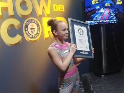 11-летняя девочка из Одесской области установила мировой рекорд Гиннеса