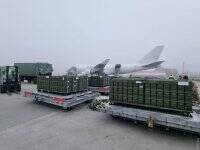 Еще две птицы: в Украину прибыло 130 тонн военной помощи из США