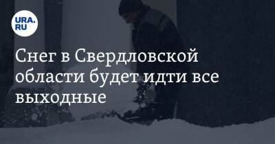 Снег в Свердловской области будет идти все выходные