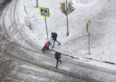 Флешмоб по очистке пешеходных переходов от снега пройдет в Дзержинске