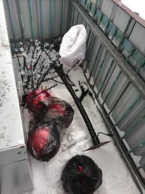 Похитителей новогодних украшений выследили в Поронайске - sakhalin.info - Россия - Поронайск