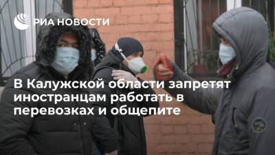 Калужский губернатор Шапша: мигрантам запретят работать в торговле, перевозках и общепите