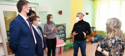 Парфенчиков рассказал о визите в детсад «Колосок» в городе Карелии