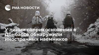 Басурин: разведка ДНР обнаружила у линии соприкосновения британских и польских наемников