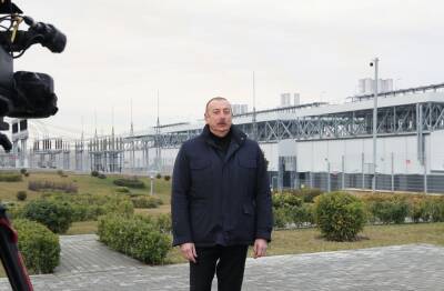 Президент Ильхам Алиев: В этом году планируется завершение строительства 5 гидроэлектростанций на освобожденных землях