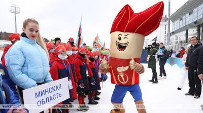 Будущие звезды белорусского биатлона стартовали в финале "Снежного снайпера"