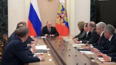 Путин собирает оперативное совещание Совета безопасности России