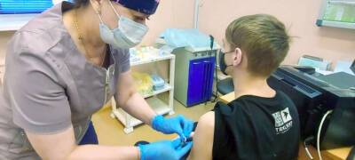 В Карелии 31 ребенка привили от коронавируса