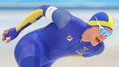 Шведский конькобежец установил мировой рекорд на дистанции 10 000 м