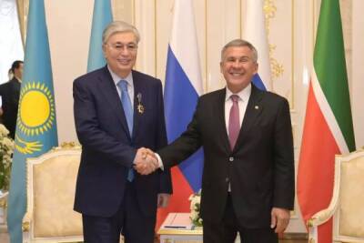 Токаев провел встречу с главой Татарстана Рустамом Миннихановым