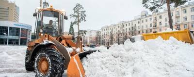 В Раменском округе продолжаются снегоуборочные работы