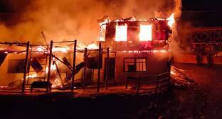 Ученикам сгоревшей школы обещаны учебные помещения в Хибиятли