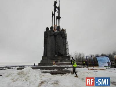 В Пскове завершились противоаварийные работы на памятнике князю Невскому