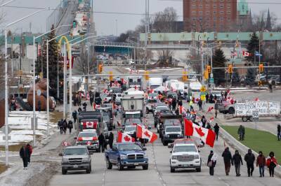 В столице Канады 14 дней продолжается акция протеста против коронавирусных ограничений